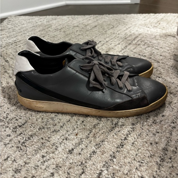 Fendi Gray Men's Sneakers - Picture 2 of 5